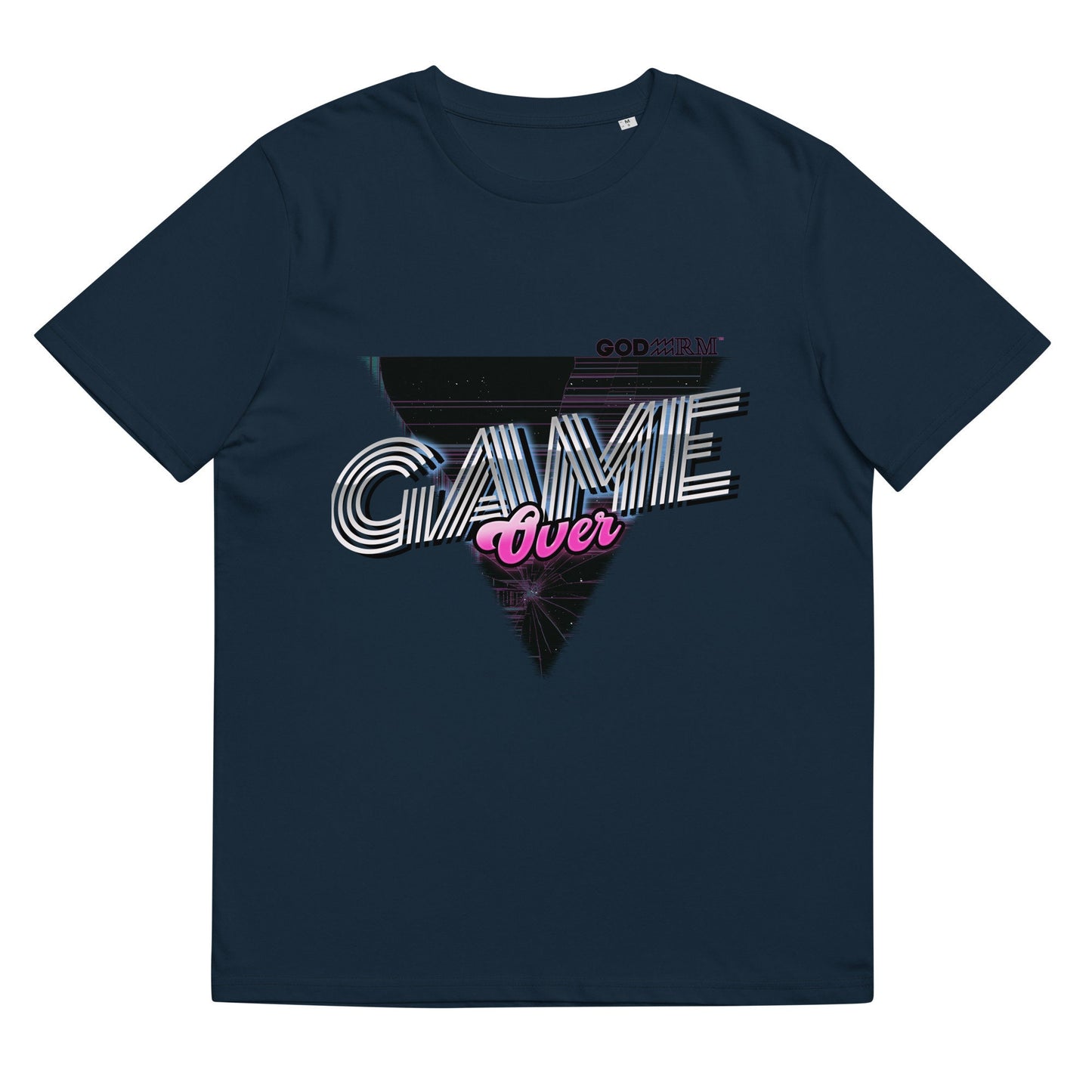 Game Over Retrowave Neon Retro T Shirt Top Fashion Design Best Gift Men Women - Godarm