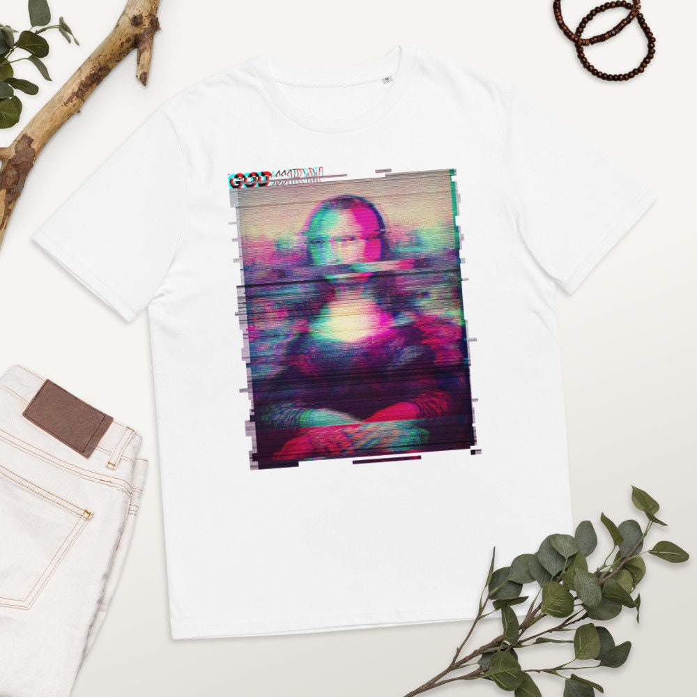 Unisex GODARM Organic Cotton Monalisa Shirt | Black | White | French Navy - Godarm