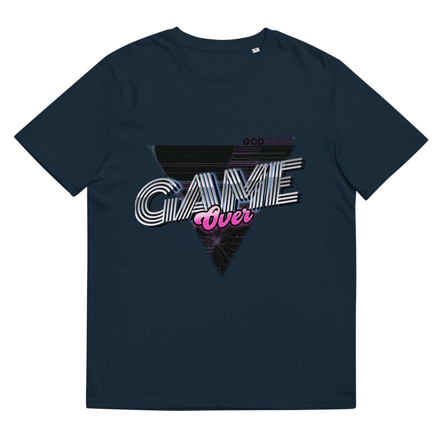 Game Over Retrowave Neon Retro T Shirt Top Fashion Design Best Gift Men Women