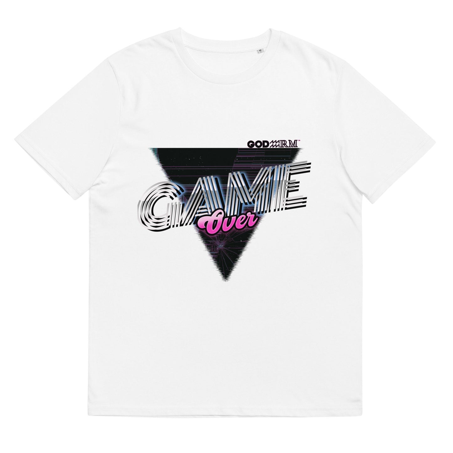 Game Over Retrowave Neon Retro T Shirt Top Fashion Design Best Gift Men Women