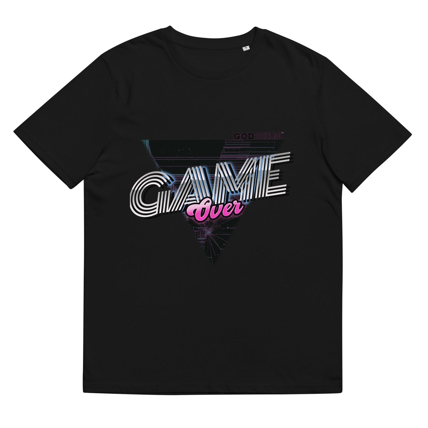 Game Over Retrowave Neon Retro T Shirt Top Fashion Design Best Gift Men Women