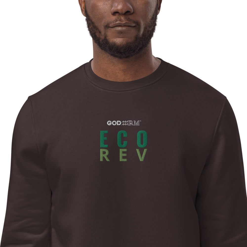 Mens GODARM Eco Rev sweatshirt | White, French Navy, Coco - Godarm