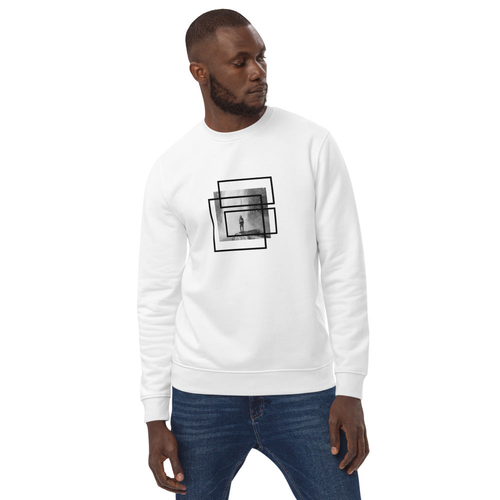 Eco GODARM Now or Never Mens Sweatshirt | White - Godarm