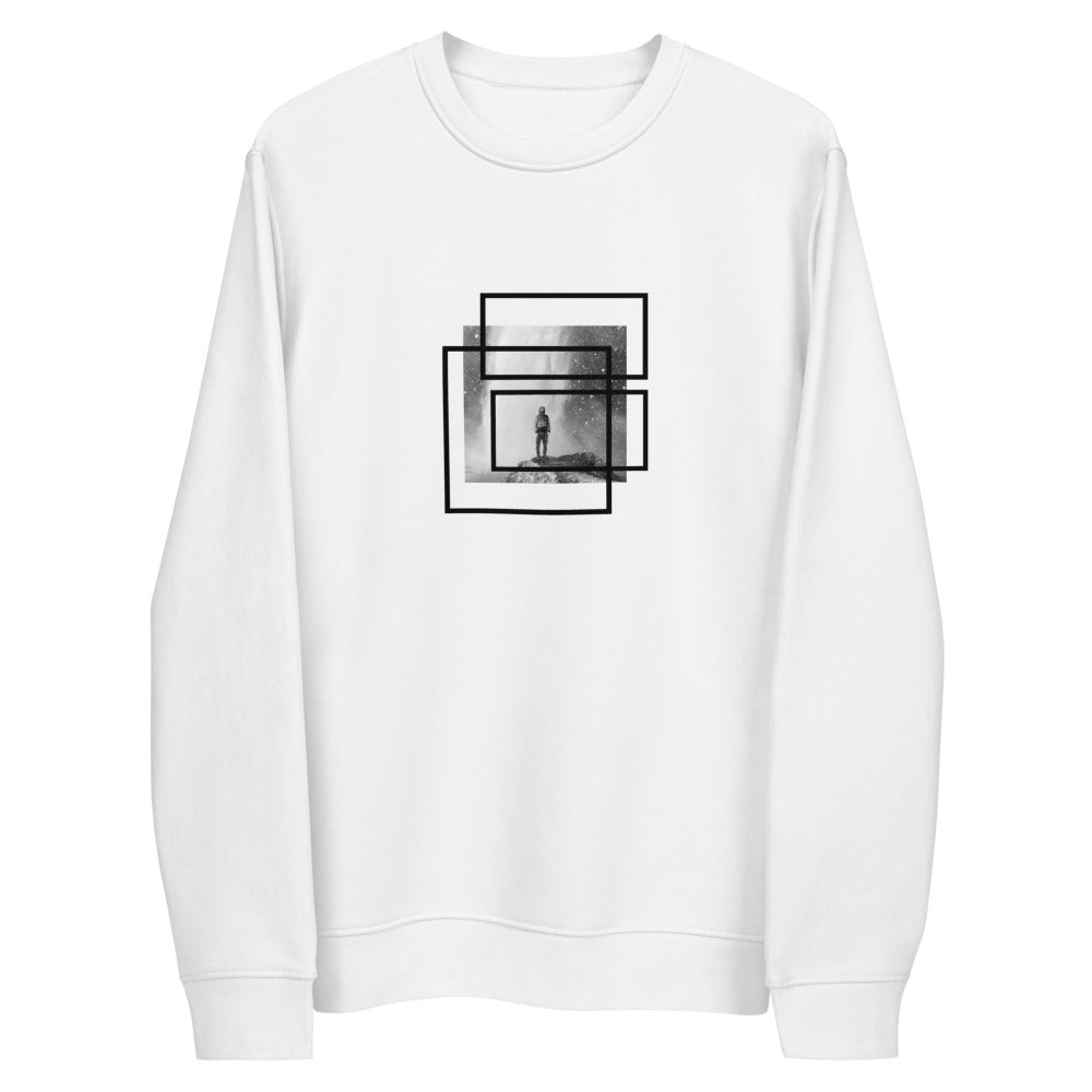 Eco GODARM Now or Never Mens Sweatshirt | White - Godarm