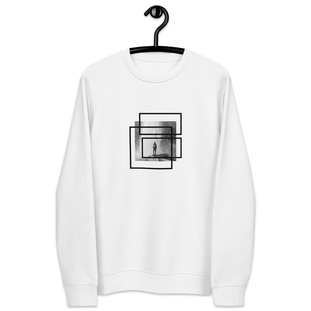 Eco GODARM Now or Never Mens Sweatshirt | White - Godarm