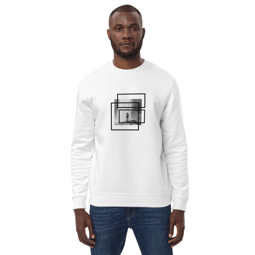 Eco GODARM Now or Never Mens Sweatshirt | White - Godarm