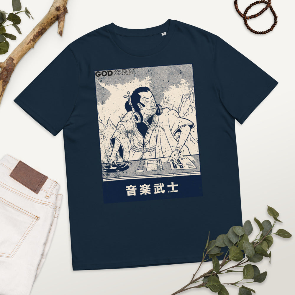 Samurai DJ Cool T Shirt Japanese Top Fashion Design Best Gift Men Women