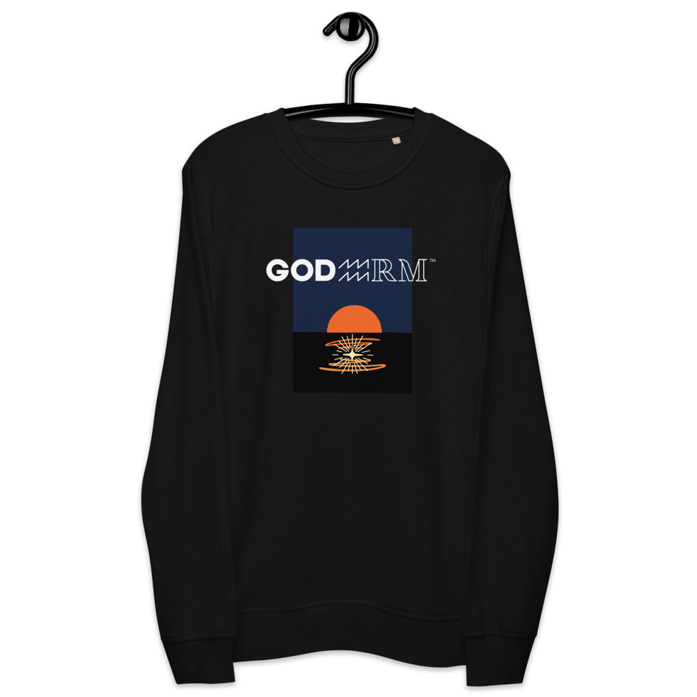 Eco GODARM Sunrise Mens sweatshirt | Black - Godarm